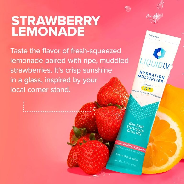 Liquid I.V. Hydration Multiplier - Strawberry Lemonade